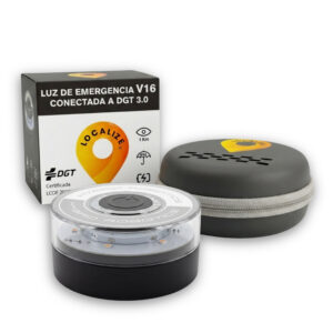 KIT - BALIZA V16 LOCALIZE® CONECTADA Y HOMOLOGADA + FUNDA